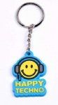 Custom soft PVC rubber keychain
