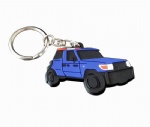 Custom soft PVC rubber keychain