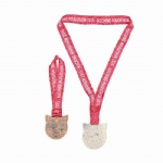 Custom Sport Medals Marathon Medals with Ribbon