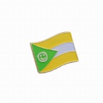 Flag Stamping iron soft enamel Pin