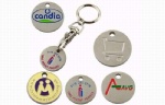 Caddy coin/Trolley coin keychain