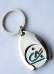 Caddy coin/Trolley coin keychain