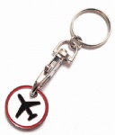 Caddy coin/Trolley coin keychain