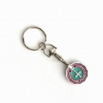 Caddy coin/Trolley coin keychain
