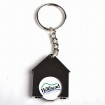 custom EUR UK token supermarket trolley coin key chain