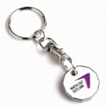 Caddy coin/Trolley coin keychain