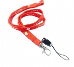 Custom tubular lanyard/ribbon