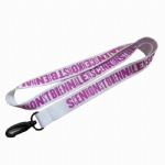 Custom printed polyester lanyard/ribbon