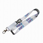 Custom printed polyester lanyard/ribbon