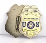 Custom metal enamel police badge
