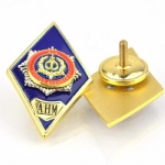 Custom logo metal enamel army badge