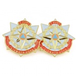 Custom enamel logo police badge
