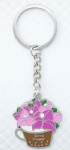 Custom soft enamel metal keychain
