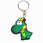 Custom soft PVC rubber keychain